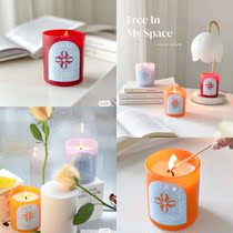 Summer fresh citrus atmosphere Honey Tang bleat third universe scented candle bedroom home sleep fragrance