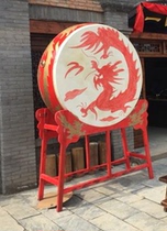 Factory direct sales 18 inch 24 inch 1 meter 1 2 meter 1 5 meter cowskin drum vertical drum dragon drum war drum gong drum