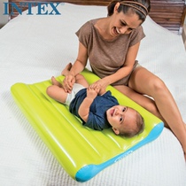 INTEX baby air mattress thick soft air bed diaper bed baby bath basin with air pump