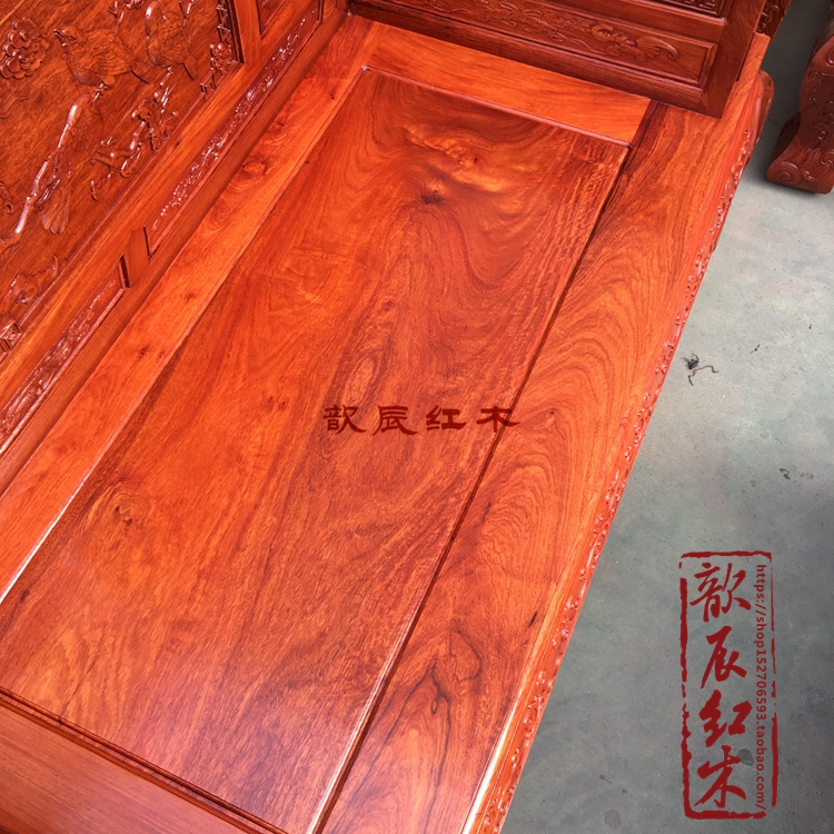 Nội thất gỗ gụ Miến gỗ hồng mộc cuộn 123 bộ sofa gồm sáu trái cây lớn kết hợp phòng khách bằng gỗ hồng - Bộ đồ nội thất mẫu kệ tivi đẹp