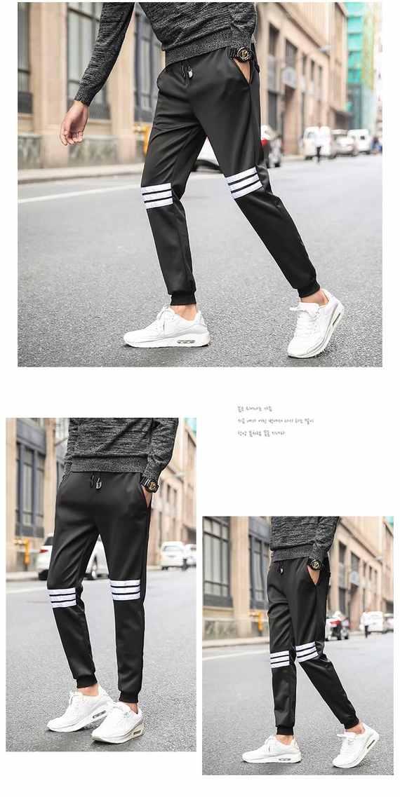 9,9 quần, chân nam, nam, thiếu niên, học sinh trung học cơ sở, nam sinh tự tu, quần dài hoang dã quần jogger túi hộp
