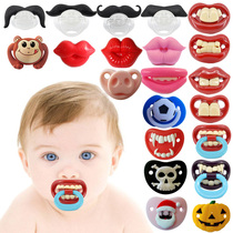 Top Silicone Funny Nipple Dummy Baby Pacifiers Soother Joke