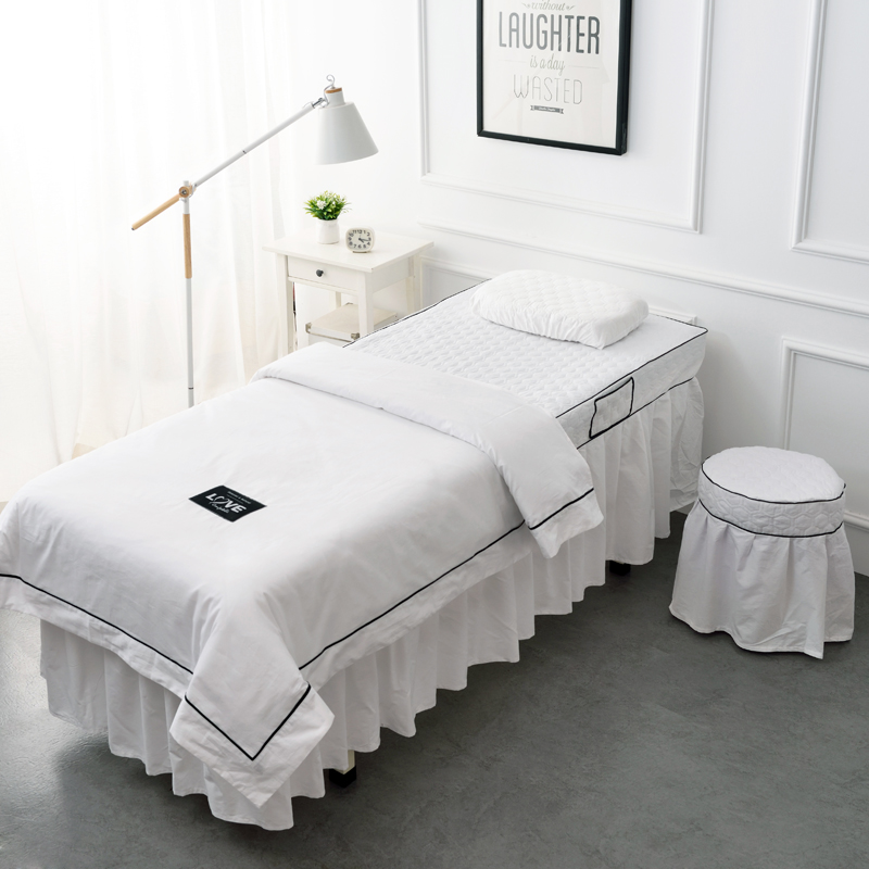 tối giản massage thẩm mỹ viện giường chăn giá bán buôn châu Âu độc quyền mỹ SPA liệu pháp mát-xa giường chăn bông - Quilt Covers chăn ga đẹp
