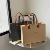 Барсетка, льняная сумка, универсальный модный вместительный и большой шоппер, подарок на день рождения, делается под заказ, с печатью вашего логотипа