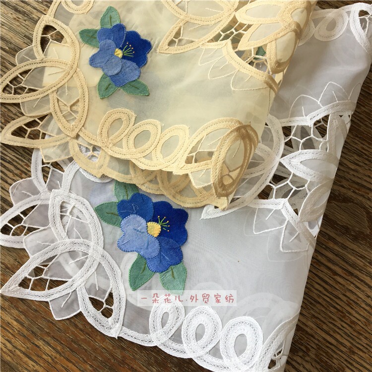 Ultra Value Dump Foreign Trade Export Pan Mat Fields Garden Embroidery 100 with Lie meal cushion Gaibu New Year Decorative Cloth