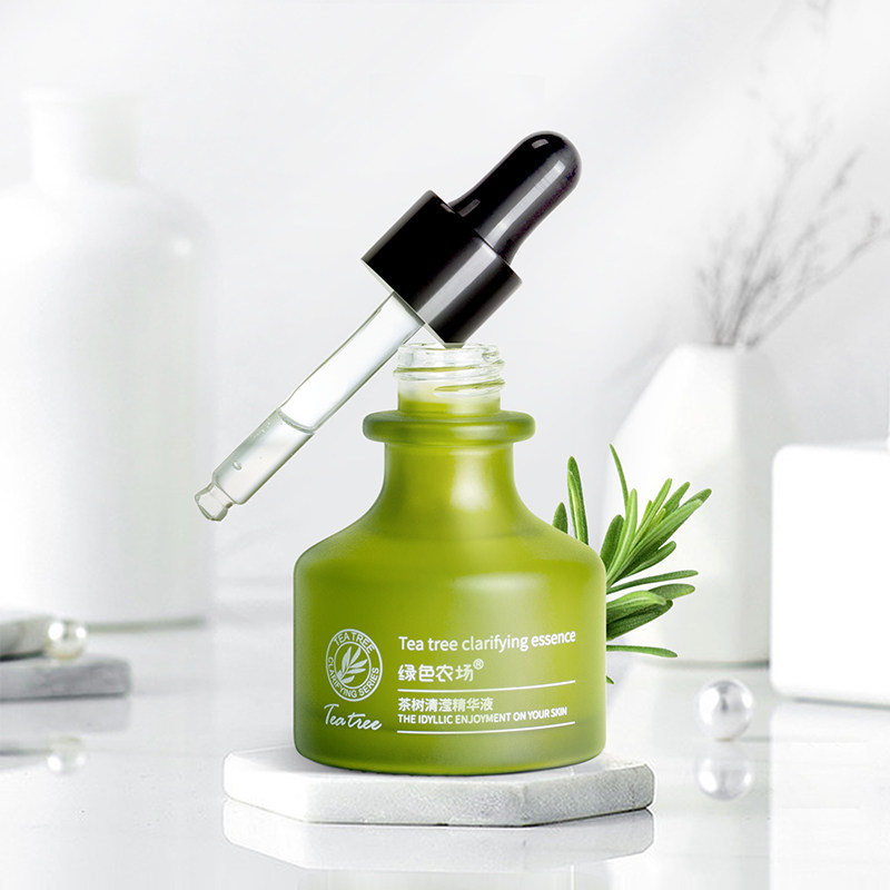 Green Farm Tea Tree Clearing Essence 30ml Fade Printing Essence