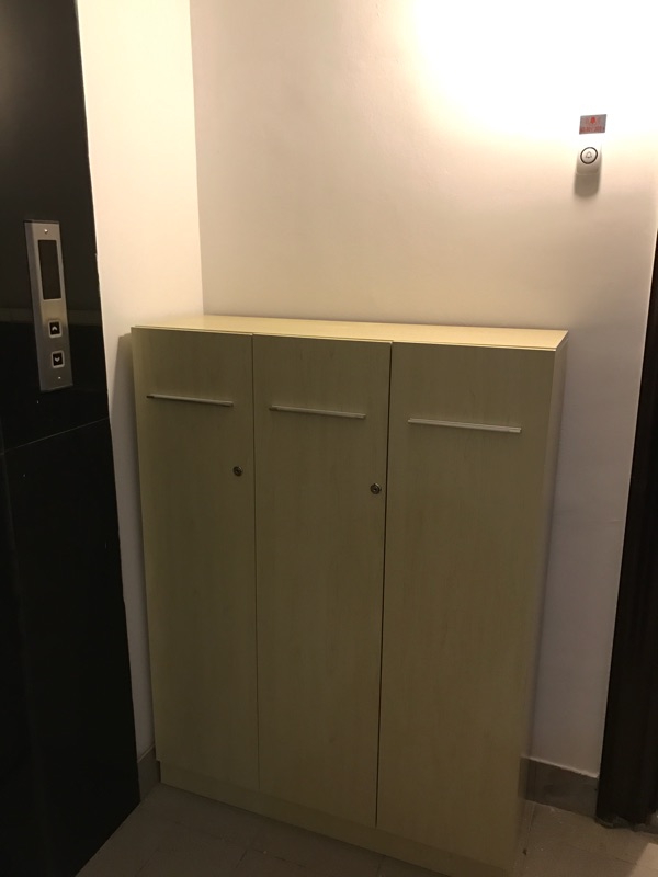 Cánh cửa khóa mới bán tối giản trong nhà và ngoài trời lớn dung lượng lưu trữ thang máy ban công lối đi đa cao giày giày - Buồng tủ quần áo gỗ giá rẻ