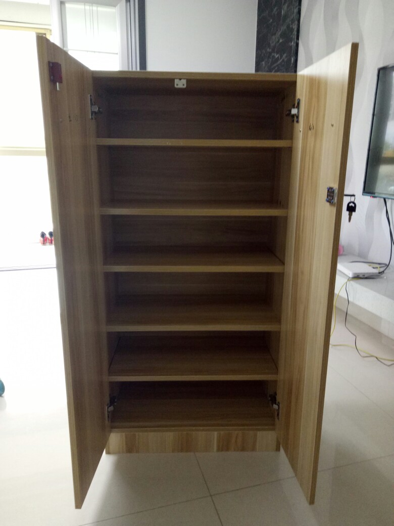 Cánh cửa khóa mới bán tối giản trong nhà và ngoài trời lớn dung lượng lưu trữ thang máy ban công lối đi đa cao giày giày - Buồng tủ quần áo gỗ giá rẻ