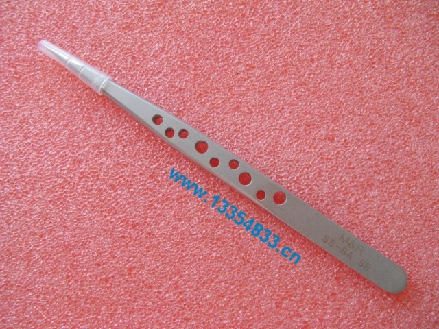 High-end tweezers high precision tweezers ultra-hard antistatic mouth with precise meshing of thin tips