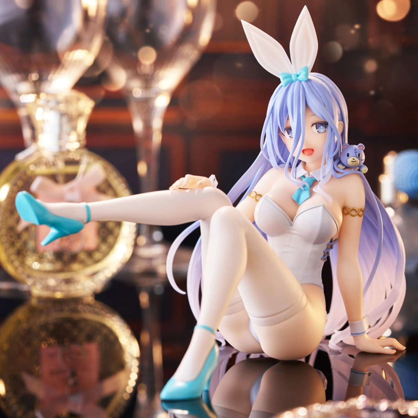 Date A Live V Desktop Cute Figure - Mio Takamiya (Bunny Ver.)