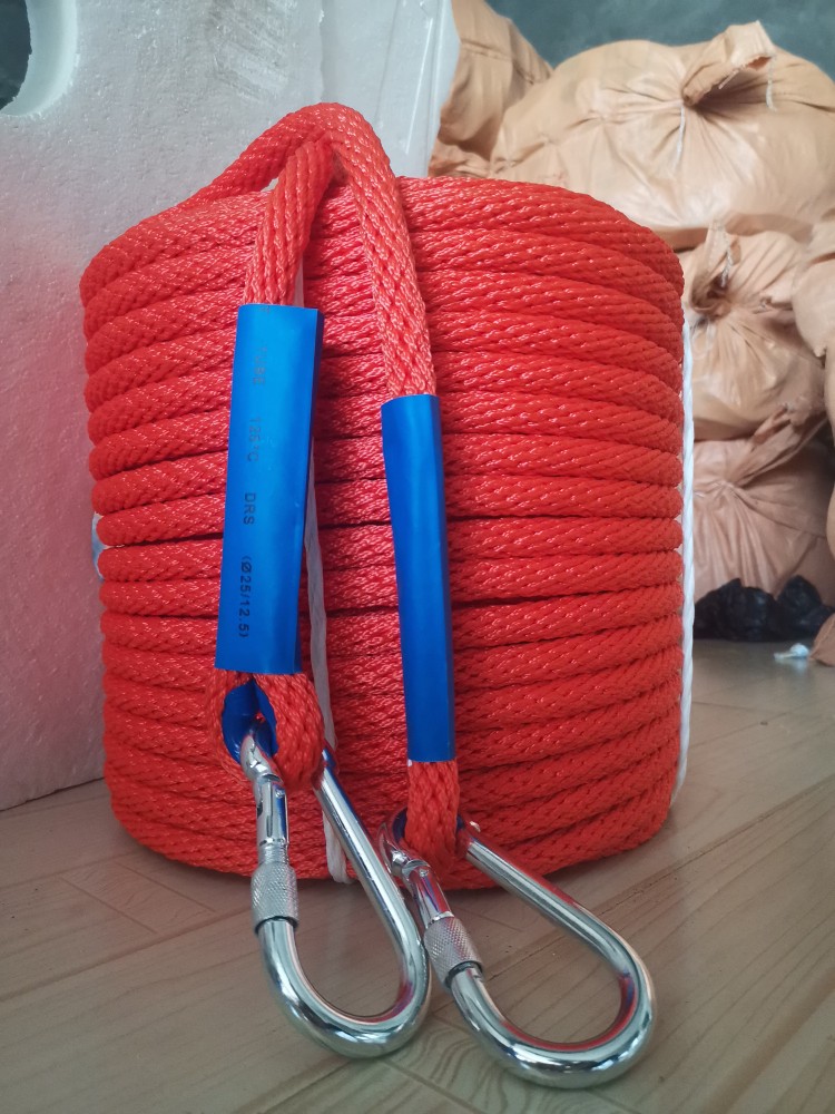 Air conditioner installation outdoor machine bundled outdoor safety rope high-altitude operation rope bundled rope soft rope wear-resistant rope nylon rope