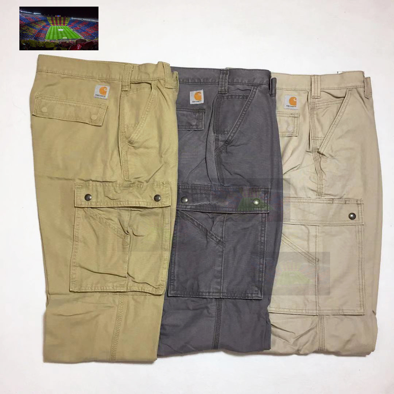 Carhartt Cargo Pants Main Line Washed Vintage Work Pants Long Pants Twill Multi-Pocket Military 100272