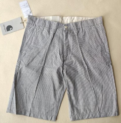 Carhartt Wip Johnson Short Pinstripe Casual Work Shorts Mid-Length Thin Five-Point Shorts