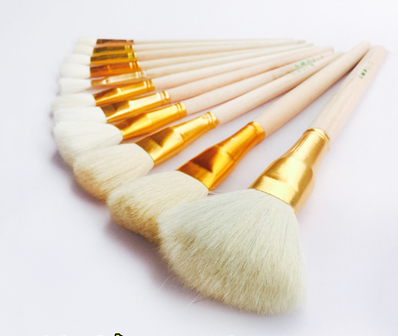 Wool pen small brush sweep gold leaf wool pen paint wool brush stroke gold pen Buddha statue sticker gold pen drawing brush