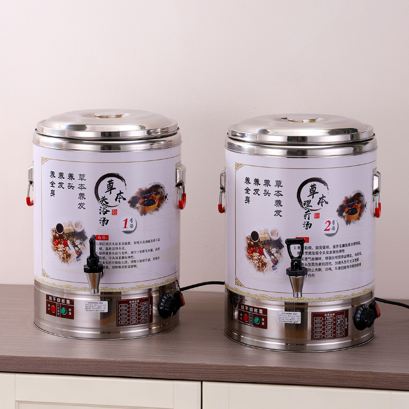 Commercial Electric Heating Water Boiler for Hair Care Salon, Traditional Chinese Medicine Decoction Pot, Head Therapy, Soup Pot, Power-Off Continuous Heating, Postpartum Care