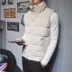 Mùa đông nam mới xuống cotton vest nam tự canh vest không tay áo đứng cổ áo vest thanh niên ấm áp ao khoac vest nam