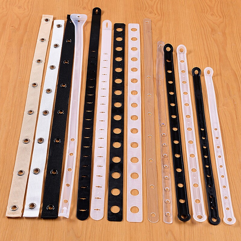 Clothing hanger connection strip transparent leather strip set with trouser rack clothes plastic hyperlink strip trouser clip hanging clothes strip
