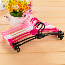 Plastic bra rack twisting non-stop soft rubber underwear rack non-slip magic underwear panty clip drying hanger