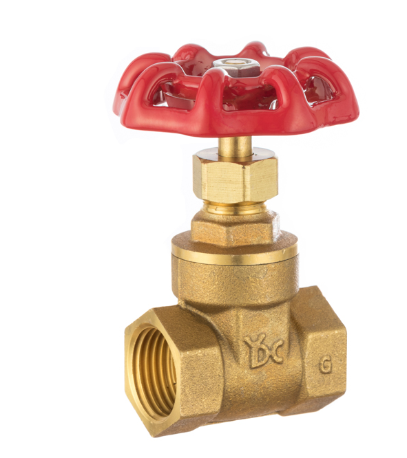 Yong Dexin Brass Gate Valve 101A Heavy Gate Valve thickened filament buckle DN15 DN20 DN25 32 40 50