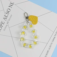 Желтая цепь, акриловый картхолдер