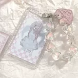 Высококачественный картхолдер, акриловый брелок, прозрачная подвеска, аксессуар