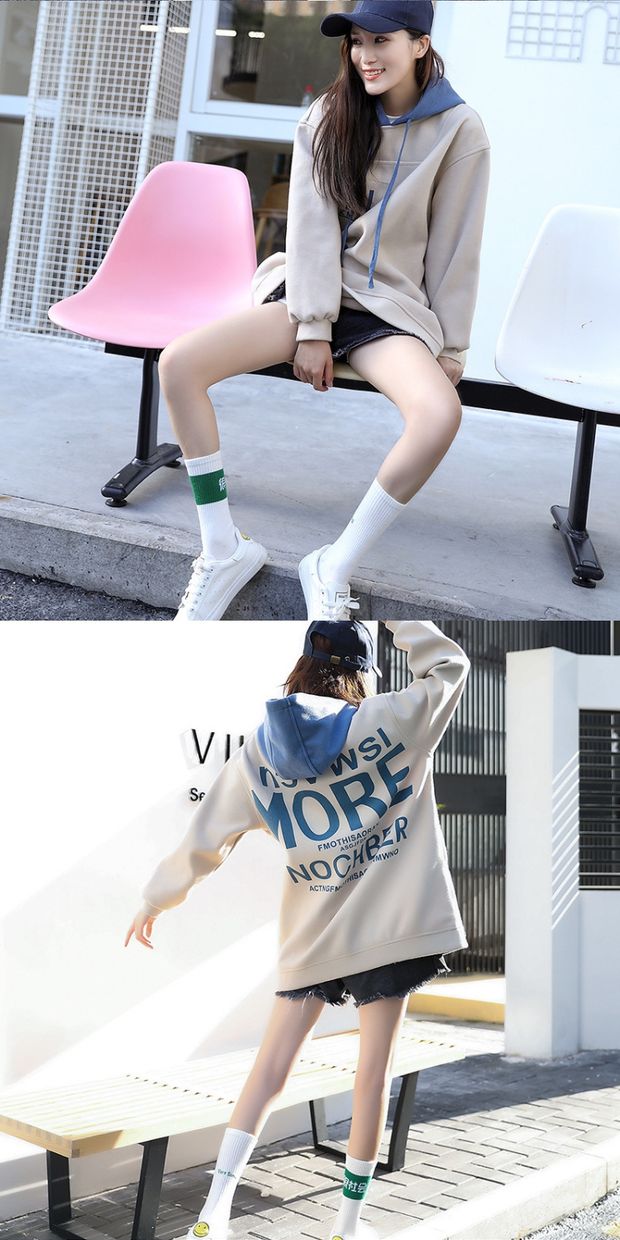 Cặp vợ chồng gốc Hàn Quốc đôi tất nam nữ INS chữ cá tính đại học đường phố hip hop trượt ván trong ống vớ thủy triều vớ đẹp