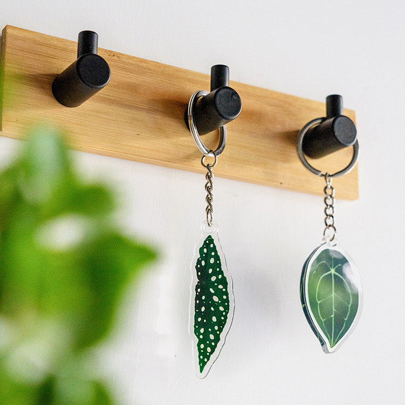 Orange Star High Shines Klein Crystal Candle Pendant Trout Begonia Keychain Emperor Shield Leaf Hot Planting Surrounding