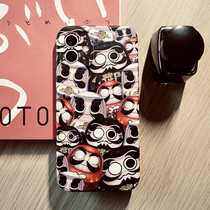 Orange Star Gao Dharma mobile phone case Japanese iPhone shell Apple 12promax mobile phone Protective case good luck Japan