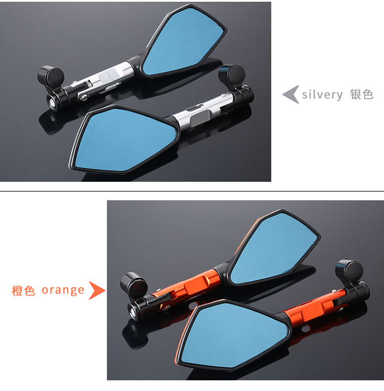Wholesale motorcycle electric car modified rearview mirror little monkey 125 sports car Mavericks reflector CNC aluminum alloy