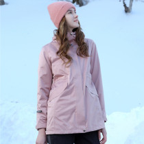 Pathfinder submachine clothing womens clothes 19 autumn and winter outdoor waterproof and warm long style three-in-one submachine clothes TAWH92912