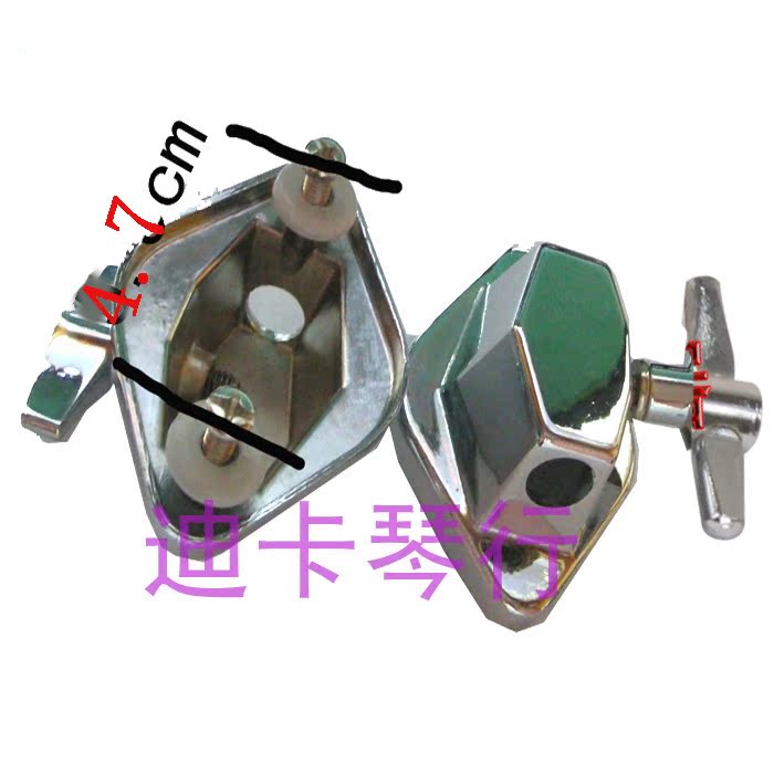 Ground-through drum Drum Seating instruments accessories Shelf Ground Drum Wall Cardi Drum drum ears 4 7 cm