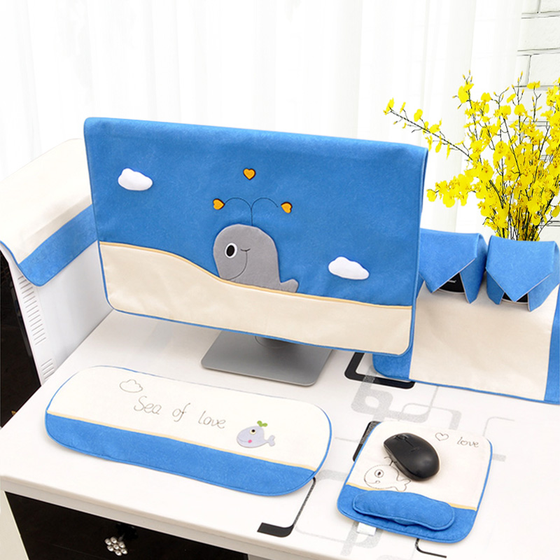 Computer Cover Computer Cover Cute Cloth Desktop Computer Dust