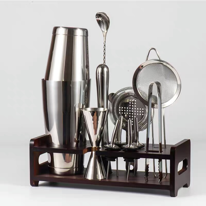 Bar Guide: Cocktail Shaker Beginner's Guide, Home Edition Cocktail Tools, Boston Shaker Set of 12