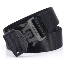 New military fans magnetic buckle tactical belt Men Outdoor Cobra nylon belt Womens canvas casual sweatpants belt