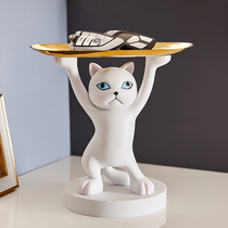 Creative Entrance to the family The key containing the swing piece In the door Shoe cabinet Living room Desktop Decorative Trays Joe New Residence Gift