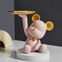 Violent Cubs into the house Entrance Door Key Containing Trays Living Room Table Decoration Pendulum Pieces Jo Move New Residence Gift