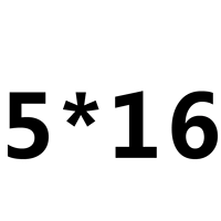 Темно -синий M5*16