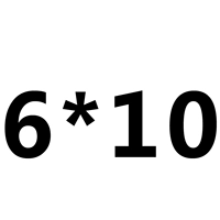 Светло -коричневый M6*10