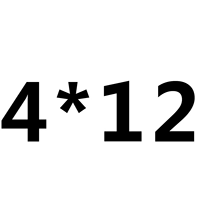 Светлый желтый m4*12