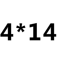 Флуоресцентный желтый M4*14