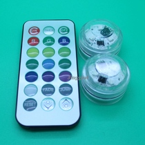 Mini small LED remote control underwater diving fish tank light stage effect home atmosphere decorative light