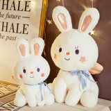 Милый плюшевый кролик, игрушка, подушка для сна, тряпичная кукла, белый кролик, подарок на день рождения