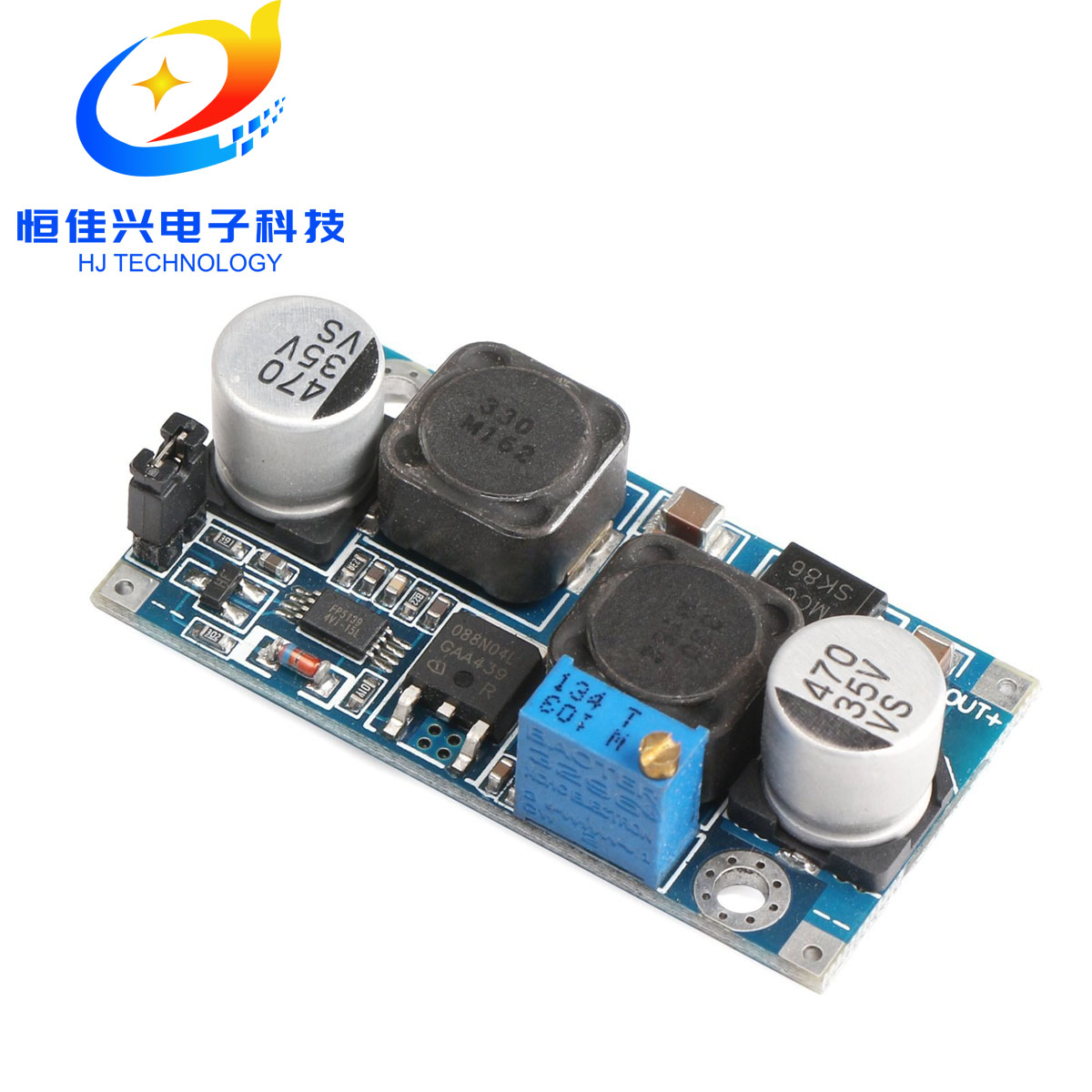 25W 自动升降压模块 太阳能电源板 3V-15V转0.5V-30V