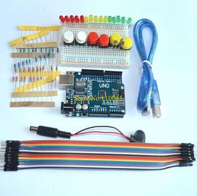 Starter Kit UNO R3 mini Breadboard LED jumper wire button