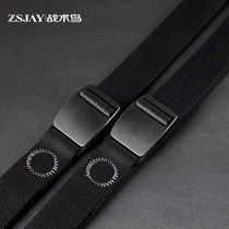 Tactical bird lightweight quick-drying nylon belt mens and womens canvas belt Thin Thin non-iron casual pants strap