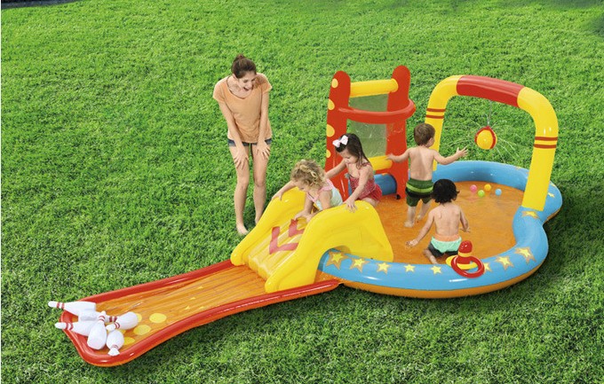 Phim hoạt hình lớn động vật có thể phun nước inflatable bơi chơi đồ chơi nước hồ bơi bóng rổ hồ bơi tức giận chim trượt lâu đài hồ bơi bể bơi phao to nhất