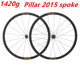 1420 Ke Rui Jackson Ultra-Light 700C Frame Height 30mm Road Wheel Set V/C Brake Aluminum Alloy Pillar2015