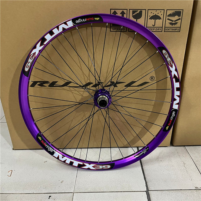 Mtx33/39 Genuine Sun Ring 240 Loud Disc Brake Hub Rui Jackson Front 2 Rear 5 Bearing Quick Release Barrel Shaft Wheel Set