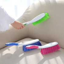 Thickened TPR non-slip rubber handle bed brush cleaning brush dust removal brush 1 color random hair
