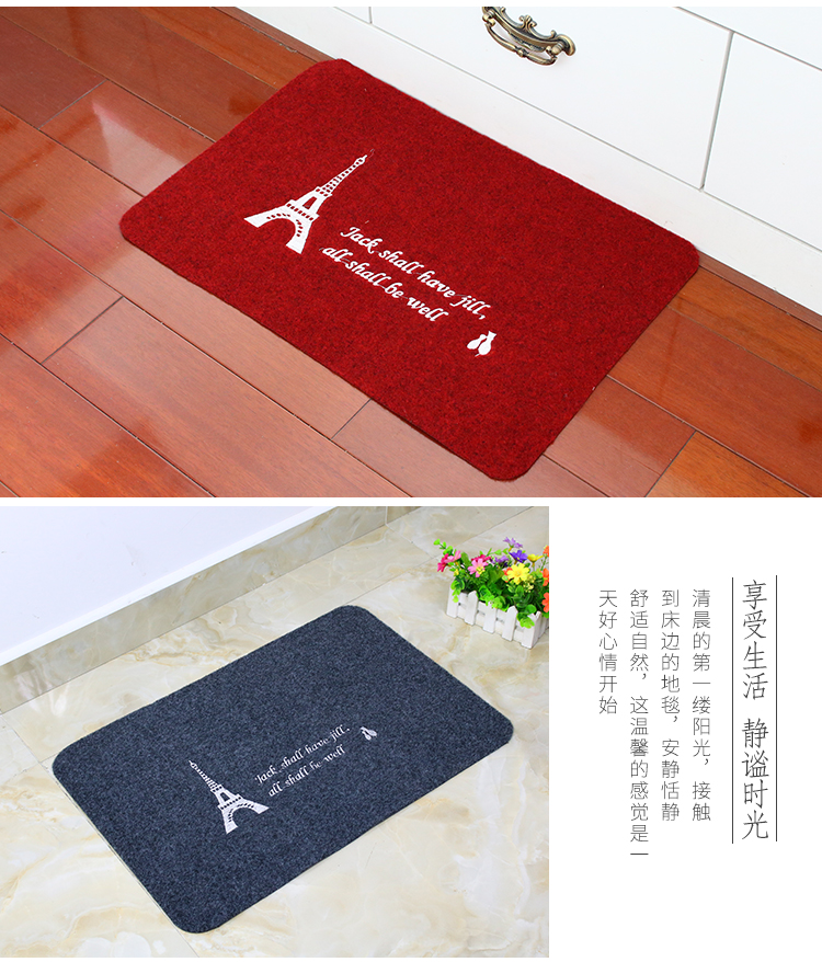Cửa ra vào thảm hiên phòng ngủ mat nhà bếp chống dầu phòng tắm thấm nước hộ gia đình chống trượt chân không thảm xốp trải sàn cho bé
